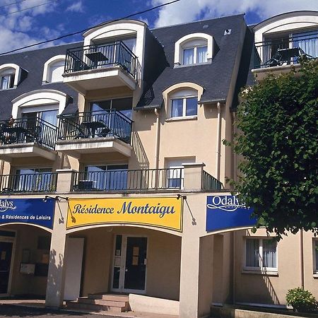 Montaigu Aparthotel Cabourg Bagian luar foto