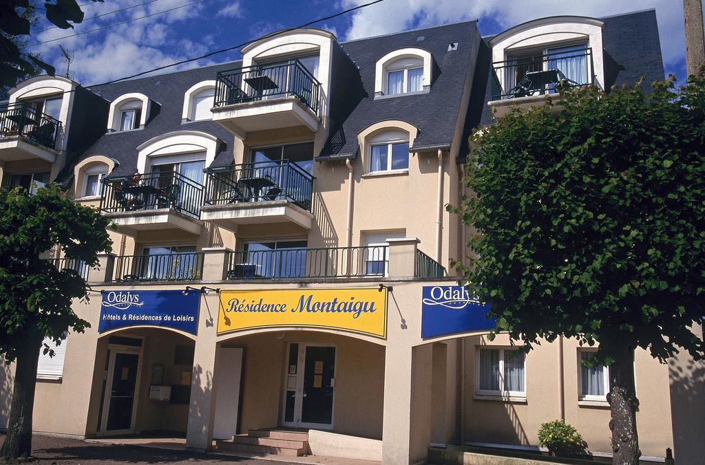 Montaigu Aparthotel Cabourg Bagian luar foto