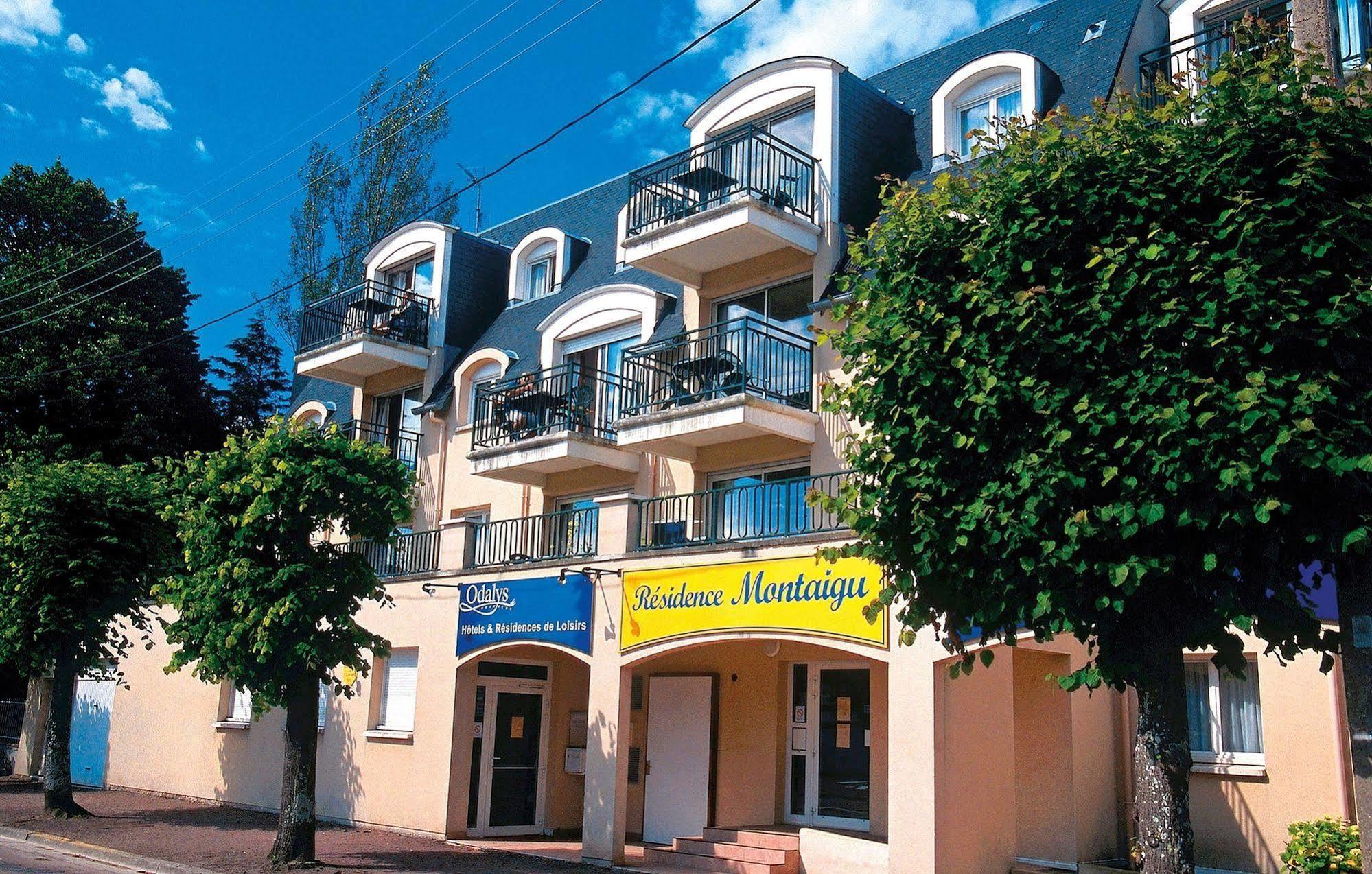 Montaigu Aparthotel Cabourg Bagian luar foto